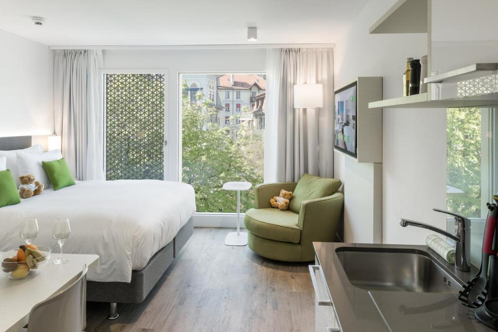 Base Vevey Hotell Rum bild